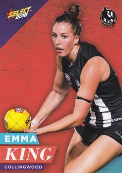 2018 Select Footy Stars #238 Emma King Front